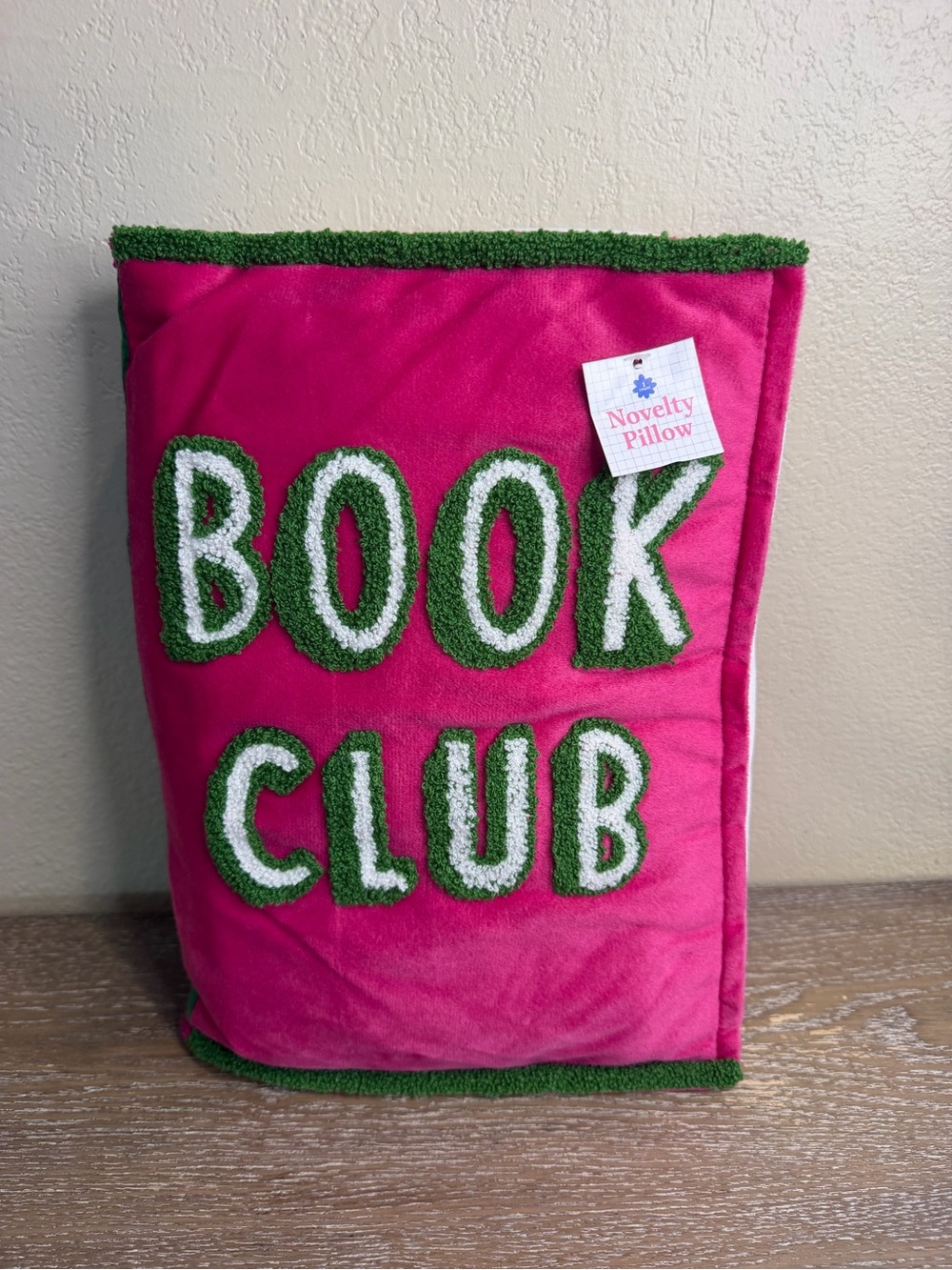 Target Book Club Plush Pillow